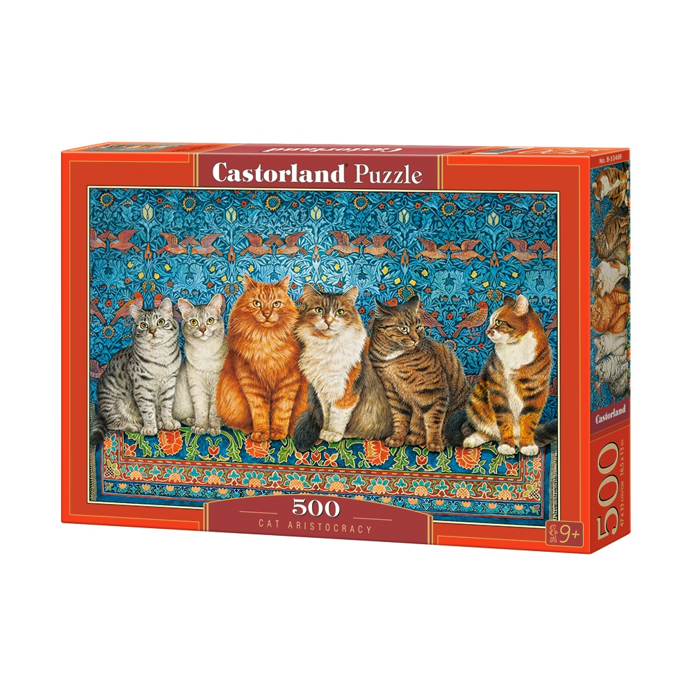 Xếp hình puzzle Cat Aristocracy 500 mảnh CASTORLAND B-53469