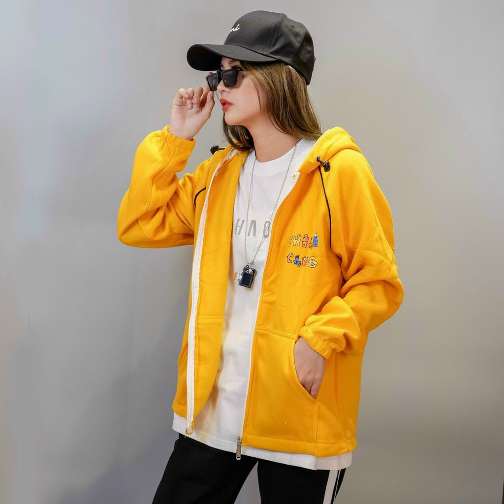 ÁO KHOAC NỈ HOODIES DÂY KÉO CỰC CHẤT DÀNH CHO CÁC BẠN TRẺ