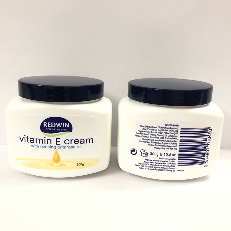 Kem dưỡng FREESHIP Kem dưỡng da mềm mịn Redwin Vitamin E Cream 300g Úc