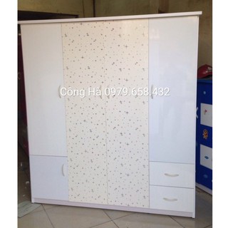 TỦ QUẦN ÁO NHỰA NGƯỜI LỚN 4 BUỒNG GIÁ RẺ NHẤT HÀ NỘI