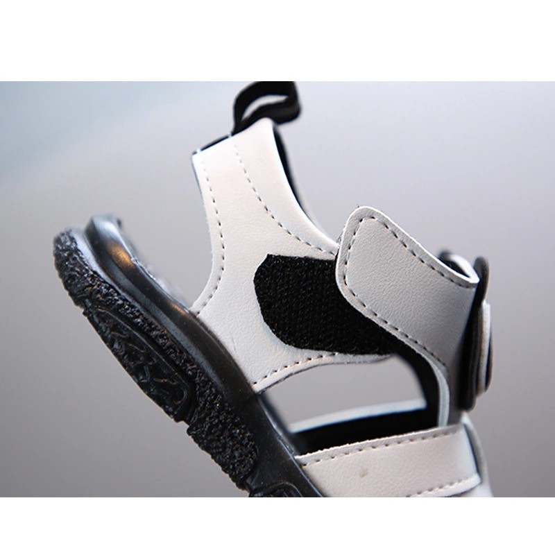 Giày Sandal Hình Gấu Trúc Cho Bé Trai Từ 1-5 Tuổi