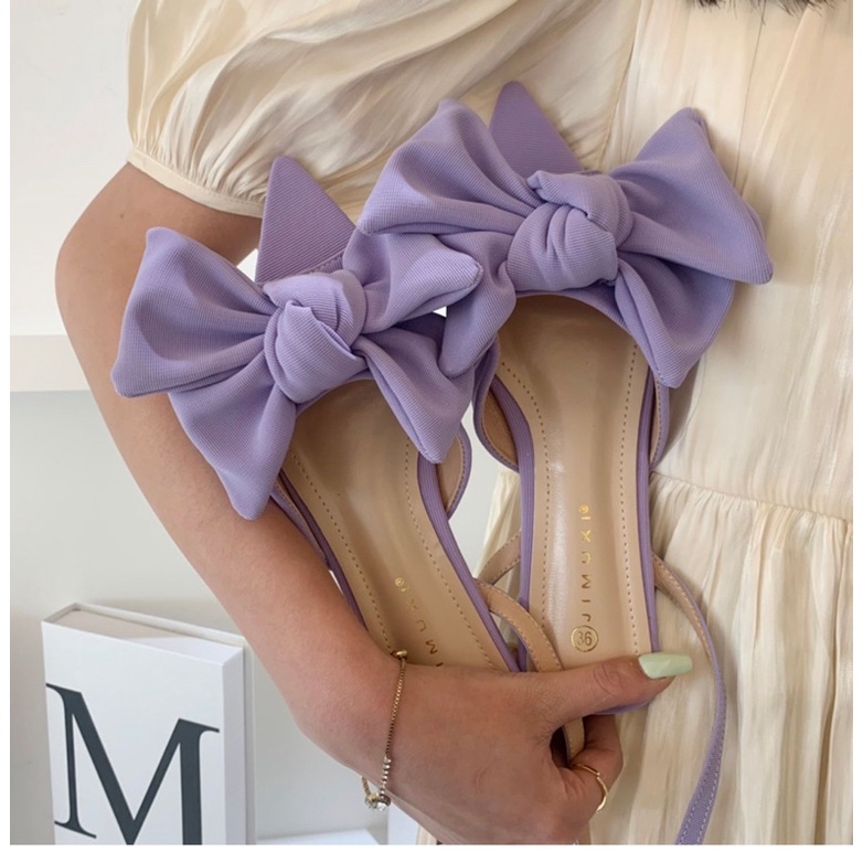 ✨💕Giày cao gót tone tím mộng tím mơ u mê đây ạ