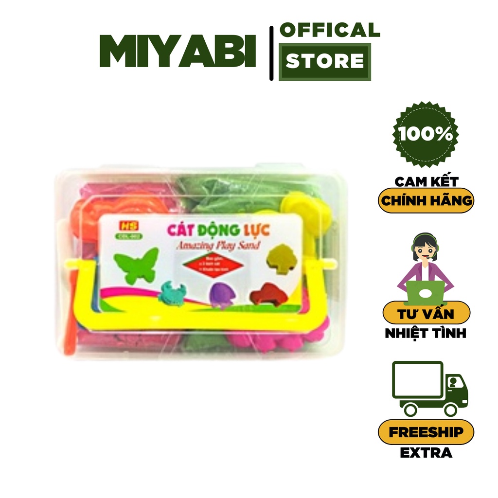 Cát động lực 002 (CĐL 002) - Bộ đồ chơi cát tạo hình