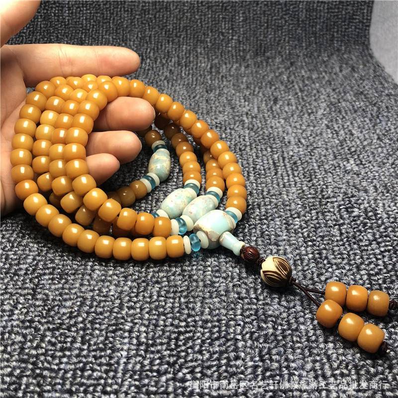 Vòng Tay Xâu 108 Hạt Bồ Đề 10 * 8mm