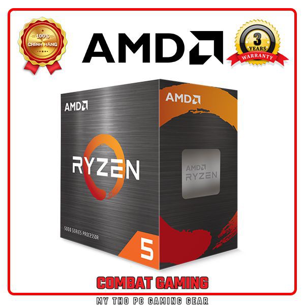 Bộ Vi Xử Lý CPU AMD RYZEN 5 5600X Hàng Chính Hãng (Tem SPC)