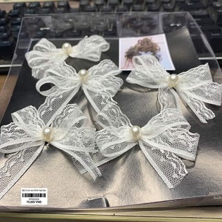 Set 5 nơ ren xinh lắm Giá chỉ 40k