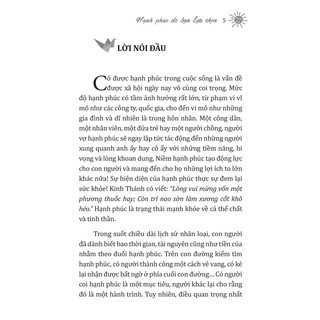 Sách: Hạnh phúc do bạn lựa chọn ( Bản đặc biệt)