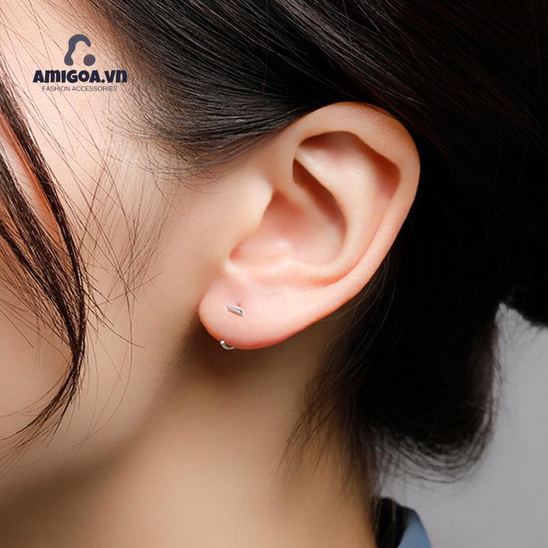 ✨✨Bông Tai Bạc 925 Dạng Móc Thiết Kế Cá Tính Hợp Thời Trang Cho Nữ