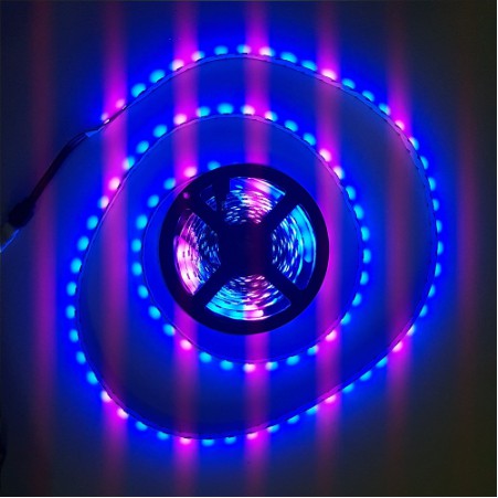 Led dây nhiều màu RGB 5050 12V - Loại trần có keo 2 mặt