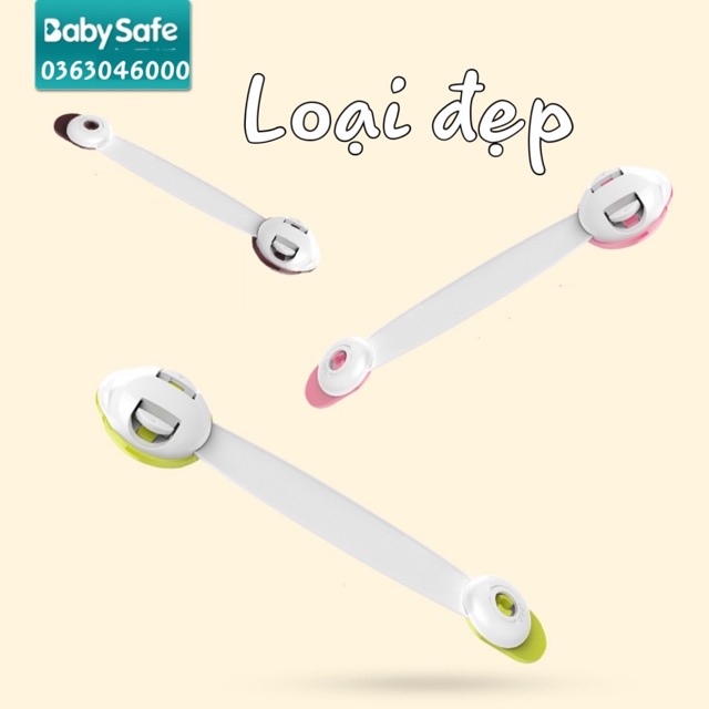 Khóa Chốt Cài An Toàn Tủ Lạnh Ngăn Kéo Cho Bé