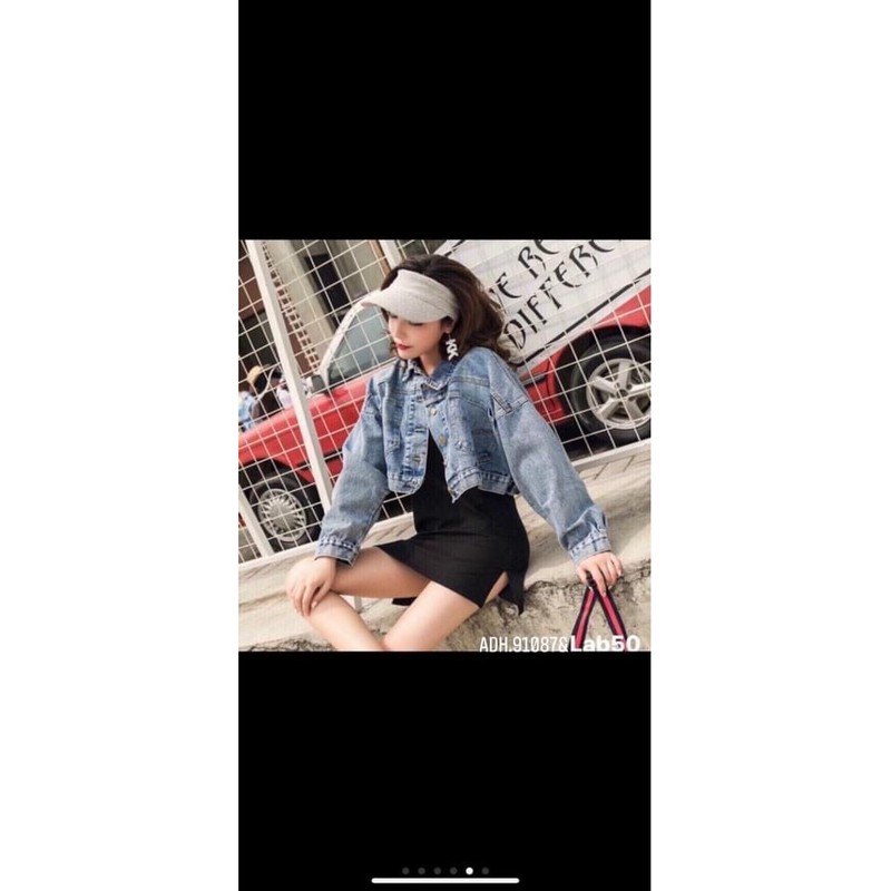 Áo khoác bò cổ đức rách (DH/TR ) | BigBuy360 - bigbuy360.vn