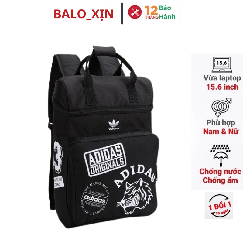 Balo, cặp đi học đi làm nam nữ thời trang Graphic Classic chất liệu chống nước siêu nhẹ cấp 1 cấp 2 QASA