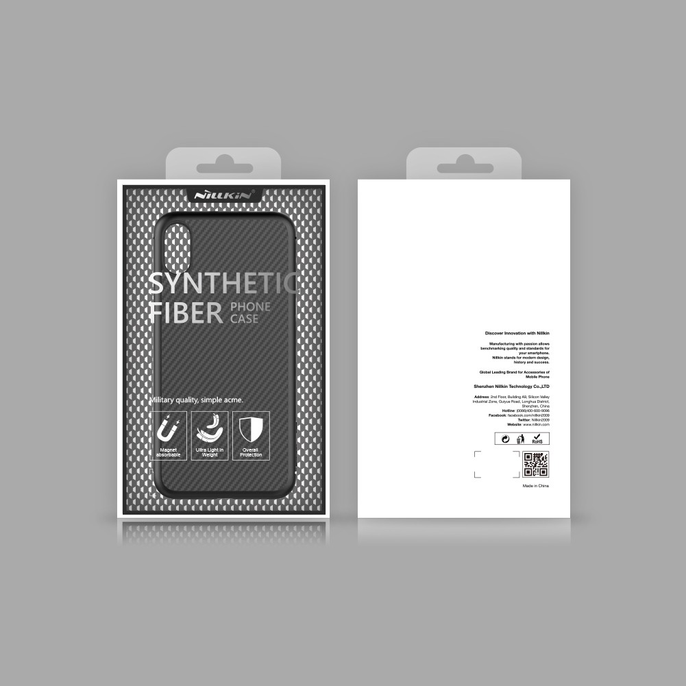 Ốp Điện Thoại NILLKIN Bằng Sợi Carbon + Nhựa Pp Cho Iphone X Xs