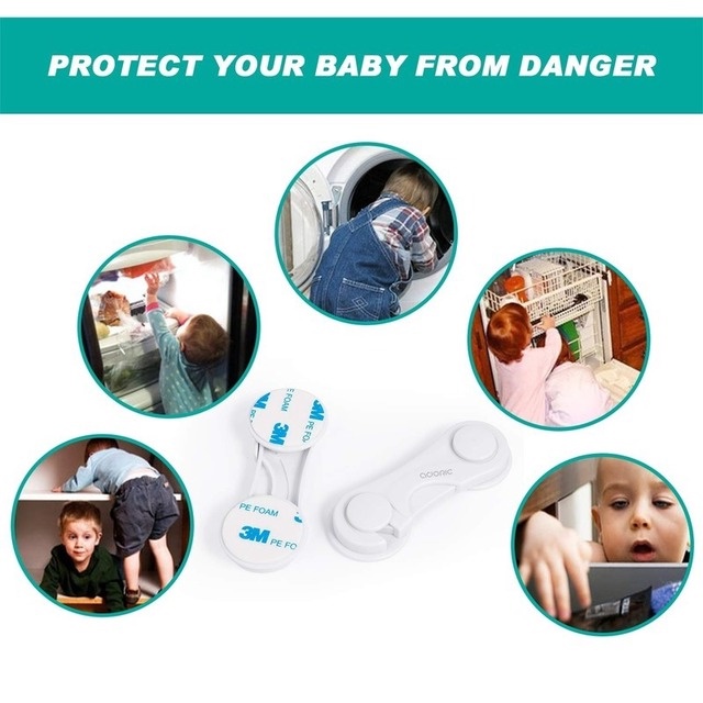 Khóa đảm bảo an toàn cho bé mở tủ