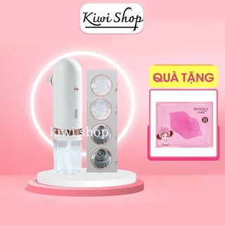 Máy Hút Mụn Đầu Đen Máy Hút Mụn Mini Hút Sạch Bã Nhờn Làm Sạch Lỗ Chân Lông 4 Đầu Hút KIWI SHOP