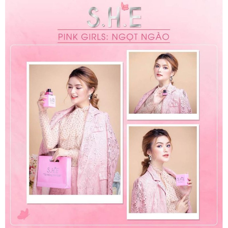 [Chính Hãng 100%] Nước Hoa Vùng Kín Cao Cấp She - Lưu Hương 8 Tiếng, 3 Mùi 3 Màu | BigBuy360 - bigbuy360.vn