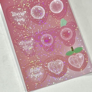 STICKER KHUNG ẢNH FRUITY FRAME HOA QUẢ 🍒🍓