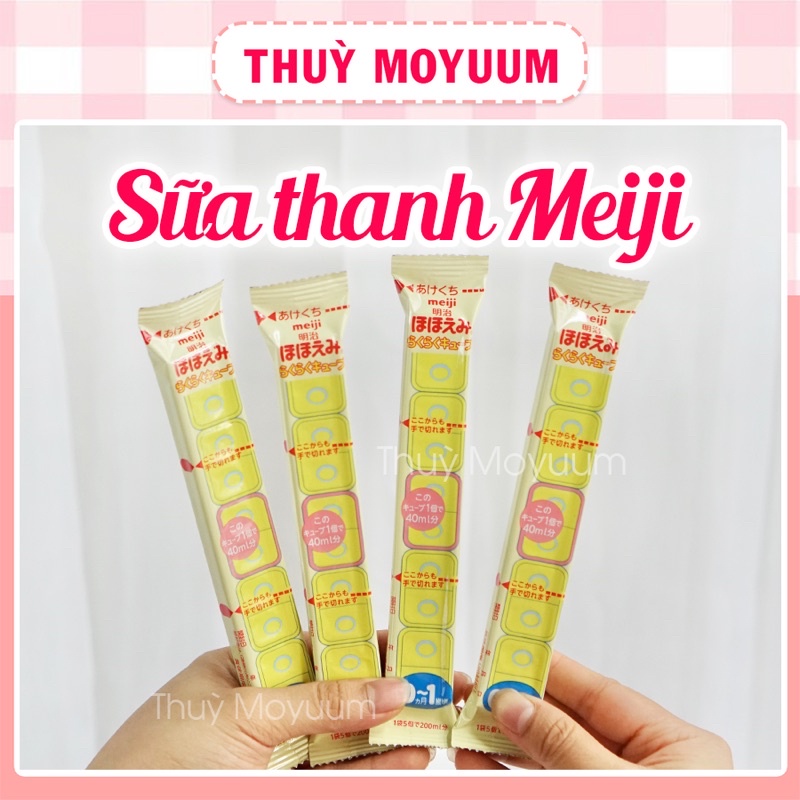 Sữa Meiji Dạng Thanh Nhật cho bé từ 0-1 tuổi, sữa Meji thanh số 0 TÁCH LẺ