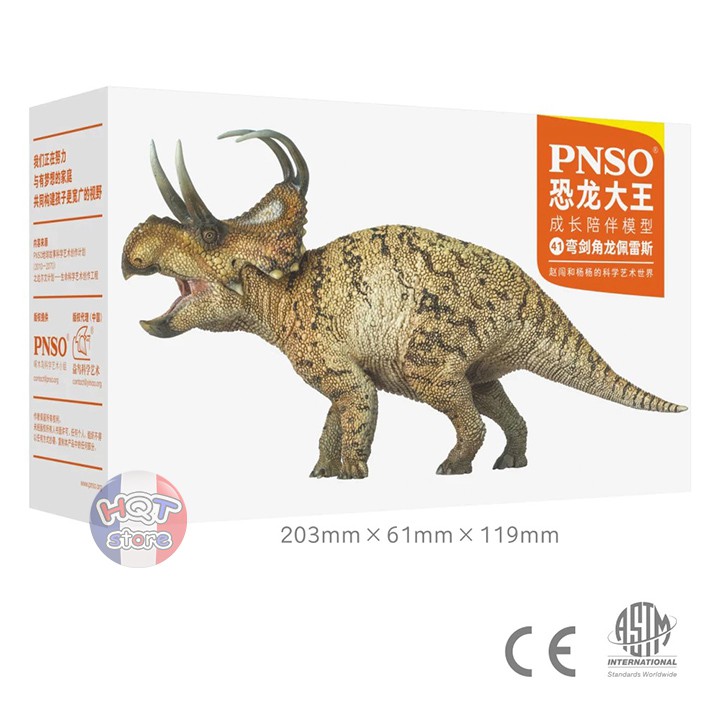 Mô hình khủng long Machairoceratops Perez PNSO 41 2020 tỉ lệ 1/35