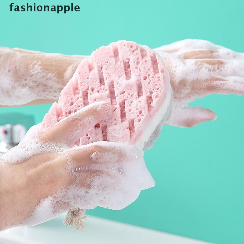 Bông tắm bọt biển mềm mát xa dưỡng ẩm làm sạch da tiện lợi