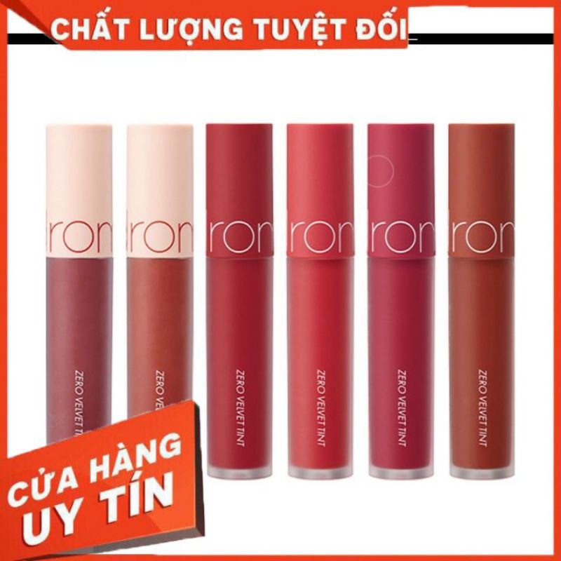 [CHÍNH HÃNG] Son Romand kem lì ⚡FREE SHIP⚡ zero velvet tint (màu 14, 15,17) được ưa chuộng nhất.