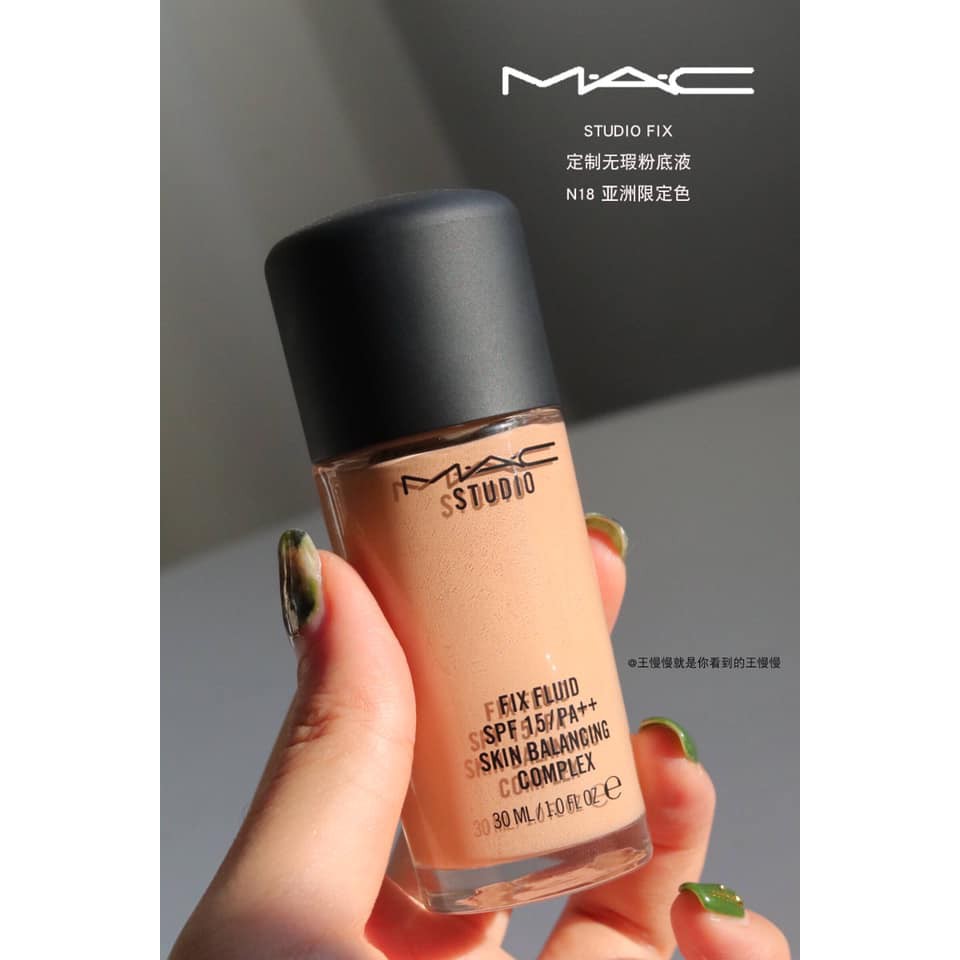 Kem nền MAC Studio Fix Fluid Foundation SPF 15 chính hãng