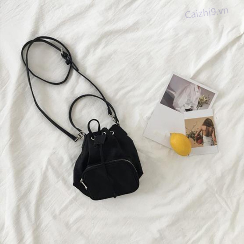 Túi xách dây rút phong cách thời trang du mục