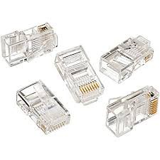 Đầu bấm mạng rj45 nhựa (Bịch 100 hạt mạng)