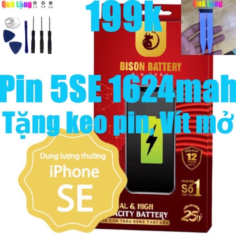 PIN CON TRÂU BISON 5SE