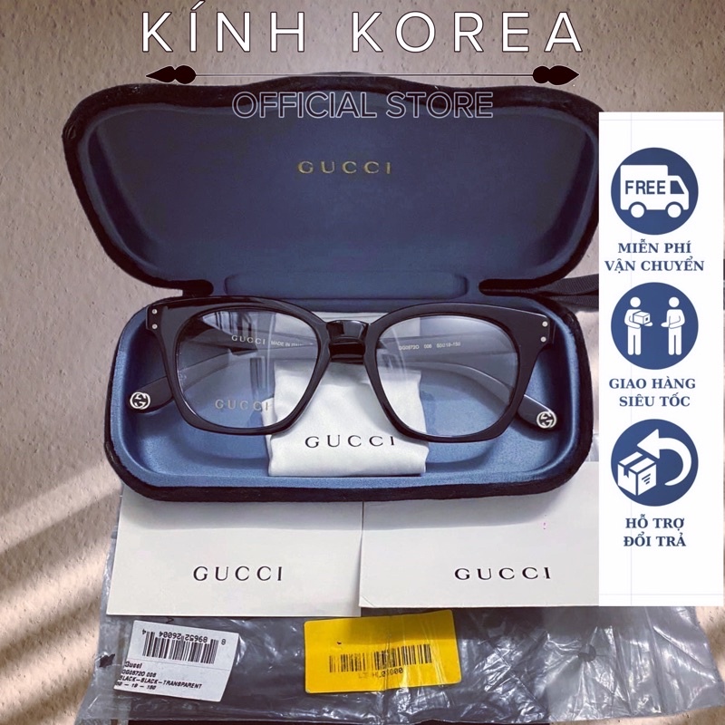 Gọng kính cận Thời Trang  𝔾𝕦𝕔𝕔𝕚 Bản Vip Fullbox 2021. Mắt Kính Cận Thời Trang Cao Cấp Dành Cho Nam Và Nữ