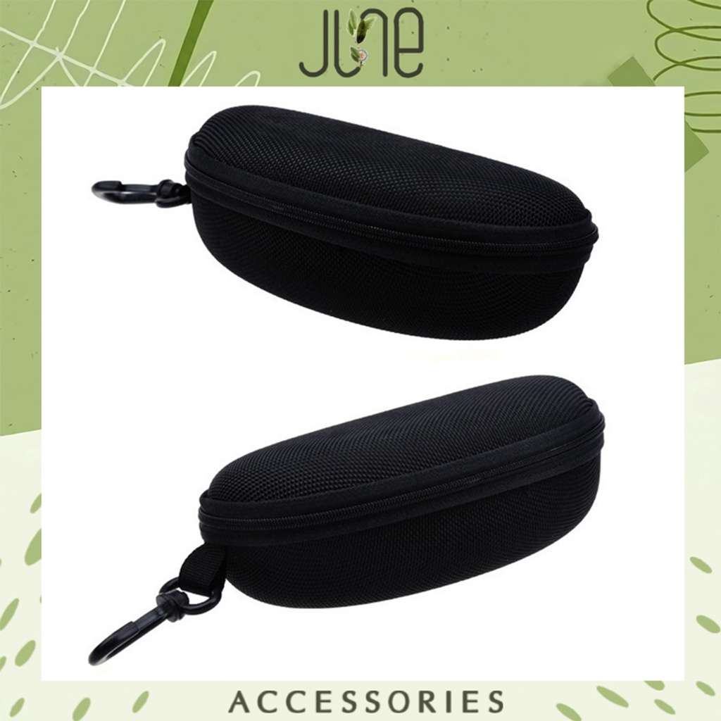 Hộp đựng kính mắt lót nhung vỏ cứng chịu va đập tốt phù hợp nhiều loại kính June accessories