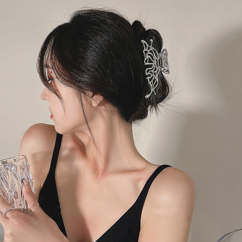 Kẹp Tóc Càng Cua Cách Điệu Kiểu Bất Đối Xứng