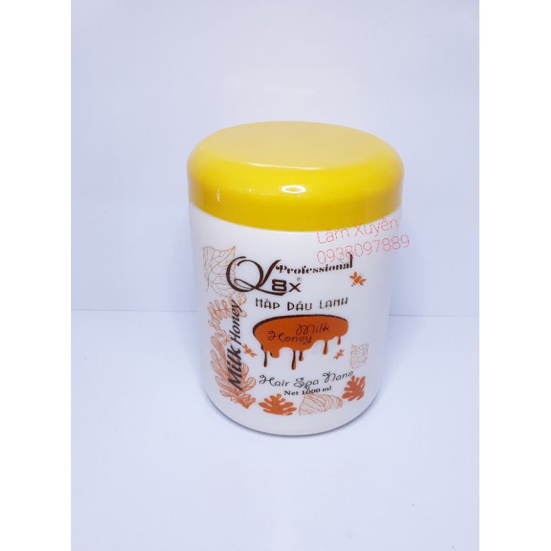 Hấp dầu phục hồi QL8x 1000ml♦️GIÁ RẺ♦️hương sữa bò mềm mượt phục hồi tóc, giúp tóc chắc khỏe, khử kềm làm hóa chất