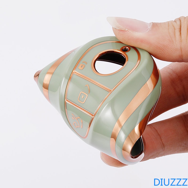 Vỏ Bọc Chìa Khóa Điều Khiển Từ Xa Bằng TPU Cho Mercedes Benz C S Class W206 W223 S350 C260 C300 S400 S450 S500