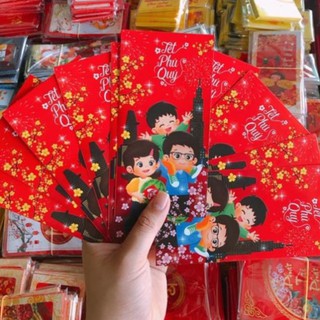 ⚡[KHÁCH CHỌN MẪU]⚡ Bao Lì Xì Tết Tân Sửu 2021 Giấy In Đẹp Loại 1
