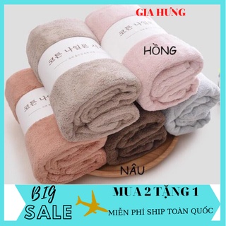 Khăn tắm bông hàn quốc siêu mịn loại 1 ,70×140 cm