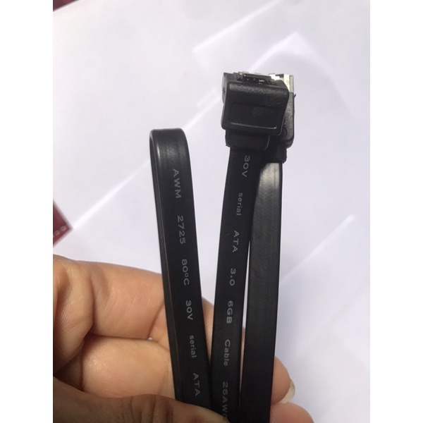 Dây Cáp Tín Hiệu Sata 3.0 Tốc Độ 6Gb/S Dài 60cm Chất Lượng Cao
