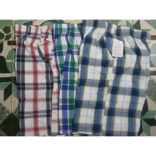  Quần sọt kaki kẻ caro size Đại cho nam giới chất mát cạp thun 