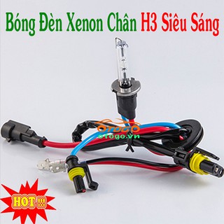 Bóng Đèn Xenon Ô Tô Chân H3 Siêu Sáng