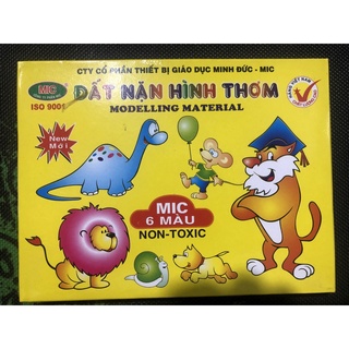 Đất Nặn Mic Nhiều Màu Cho Bé (5-6-10)