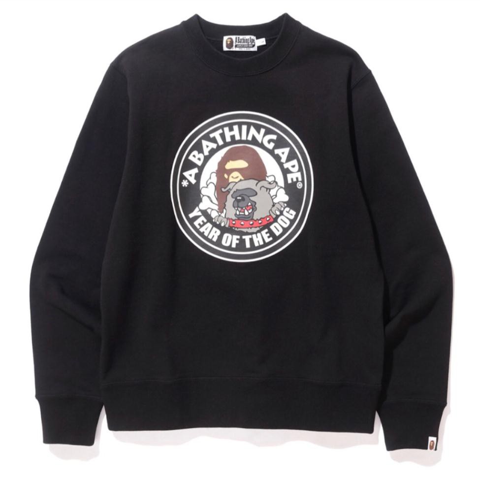Có bigsize đến hơn 100kg vải nỉ bông dày mịn ÁO SWEATER NAM NỮ BAPE TEE HOT TREND CAO CẤP - BP0016