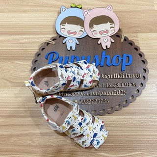 Sandal rọ hoạ tiết khủng long HM dư xịn cho bé trai (kèm ảnh thật)