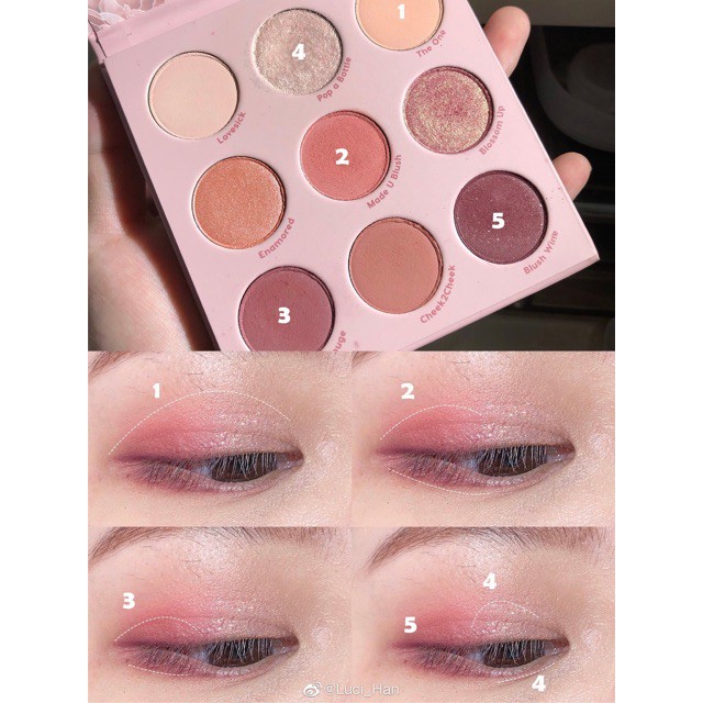 Bảng phấn mắt Colourpop Blush Crush