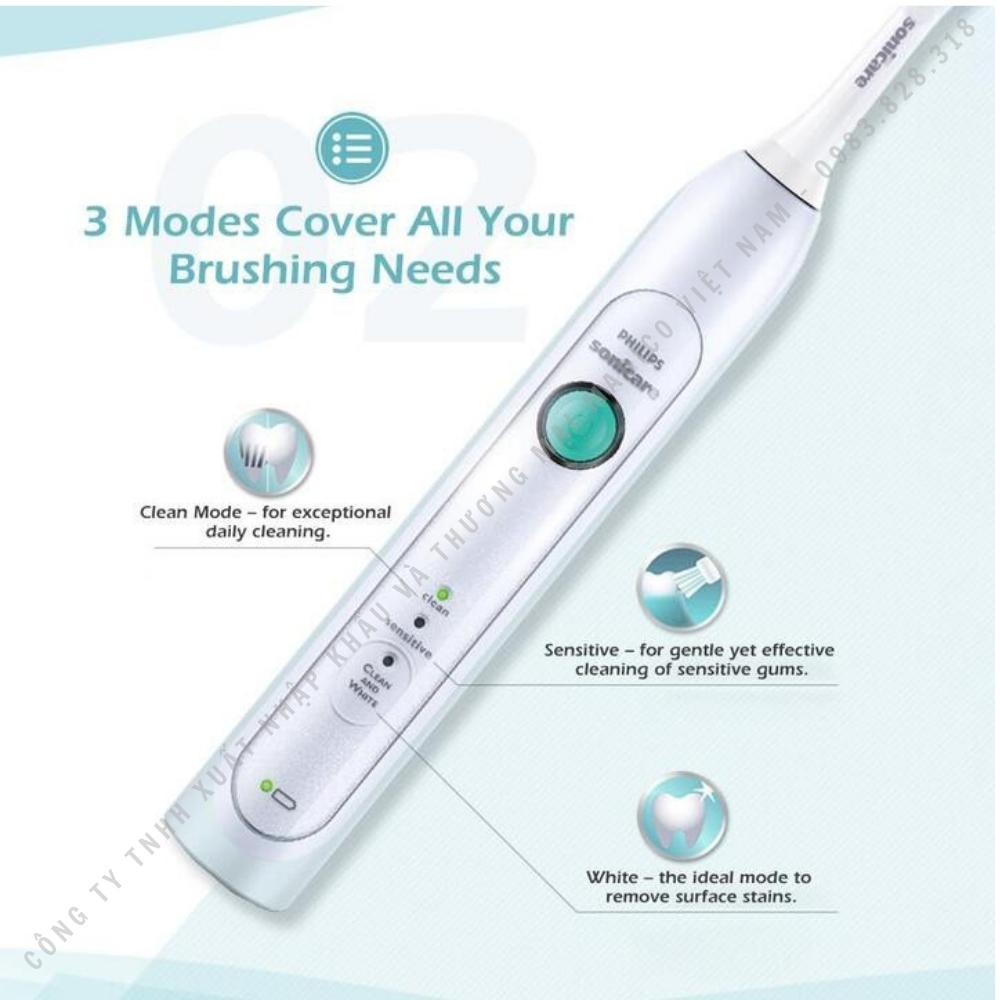 Bàn chải đánh răng điện Philips Sonicare HX6730 hẹn giờ tự động - BH 24Tháng- Vo2_store