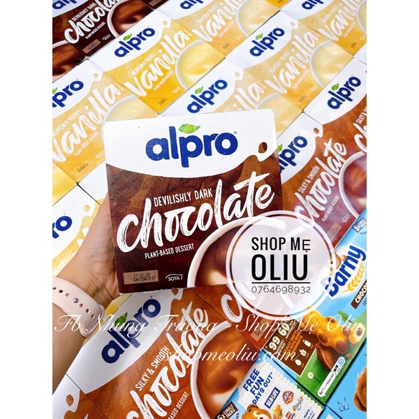 Váng sữa đậu nành Alpro 100% thực vật : Dành cho trẻ em và cả gia đình