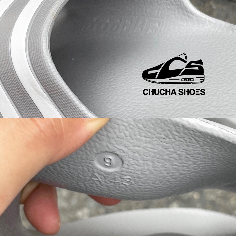 Dép Đúc Adidas Adilette Aqua Màu Xám