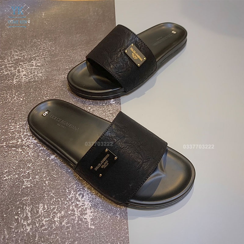 Dép DG Gabana Hàng Chuẩn Da Xịn 100% Bảo Hành Da 12 Tháng