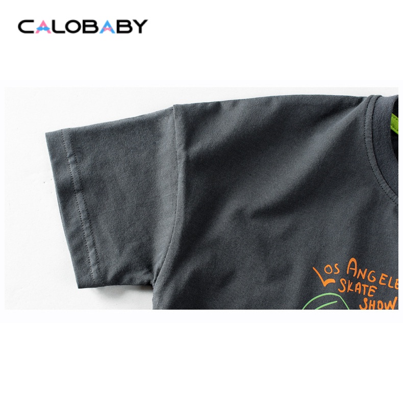 Áo Thun Cotton Tay Ngắn Phong Cách Hàn Quốc Thời Trang Mùa Hè Mới Cho Bé Trai