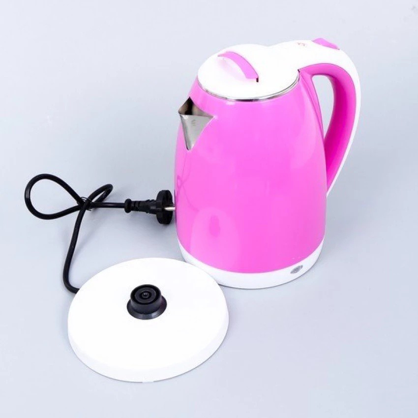 Ấm / Bình đun nước siêu tốc 2 lớp Electric Kettle 2L chống nóng ( giao màu ngẫu nhiên )