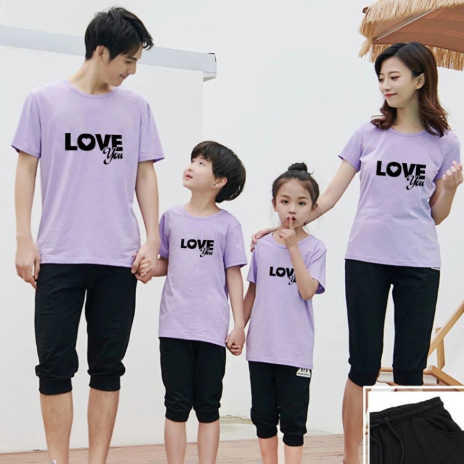 Áo Gia Đình Love You